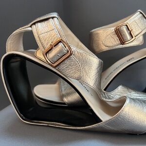 United Nude Modius High Heel Sandals, SZ 38, Champagne Gold